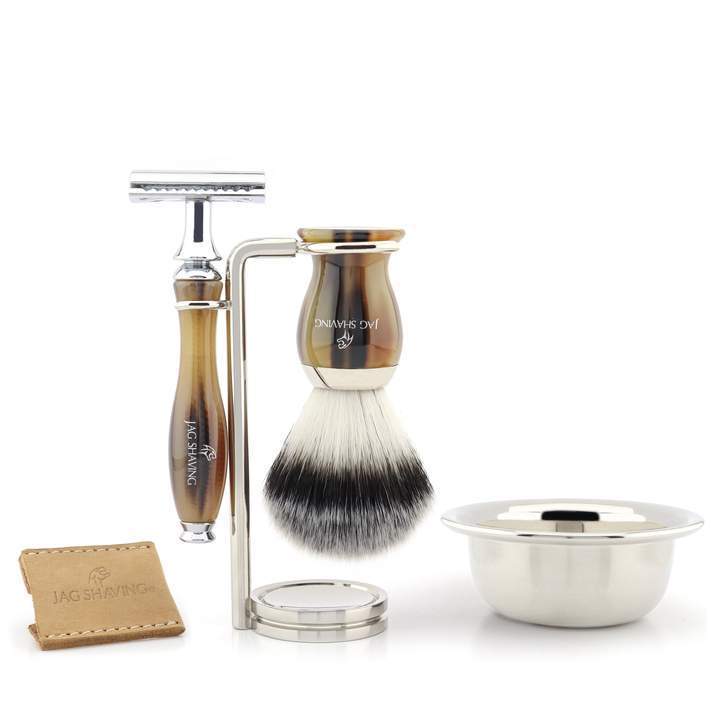 Set de bărbierit elegant cu bol și suport, Jag Shaving