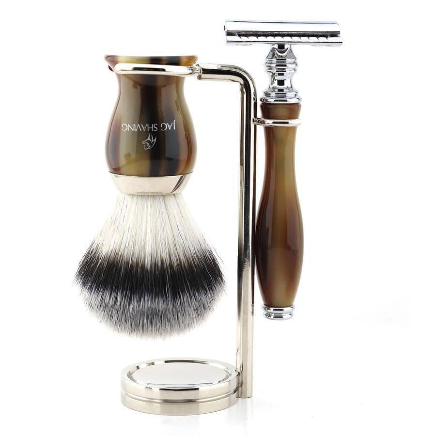 Set de bărbierit elegant cu bol și suport, Jag Shaving - imagine 2