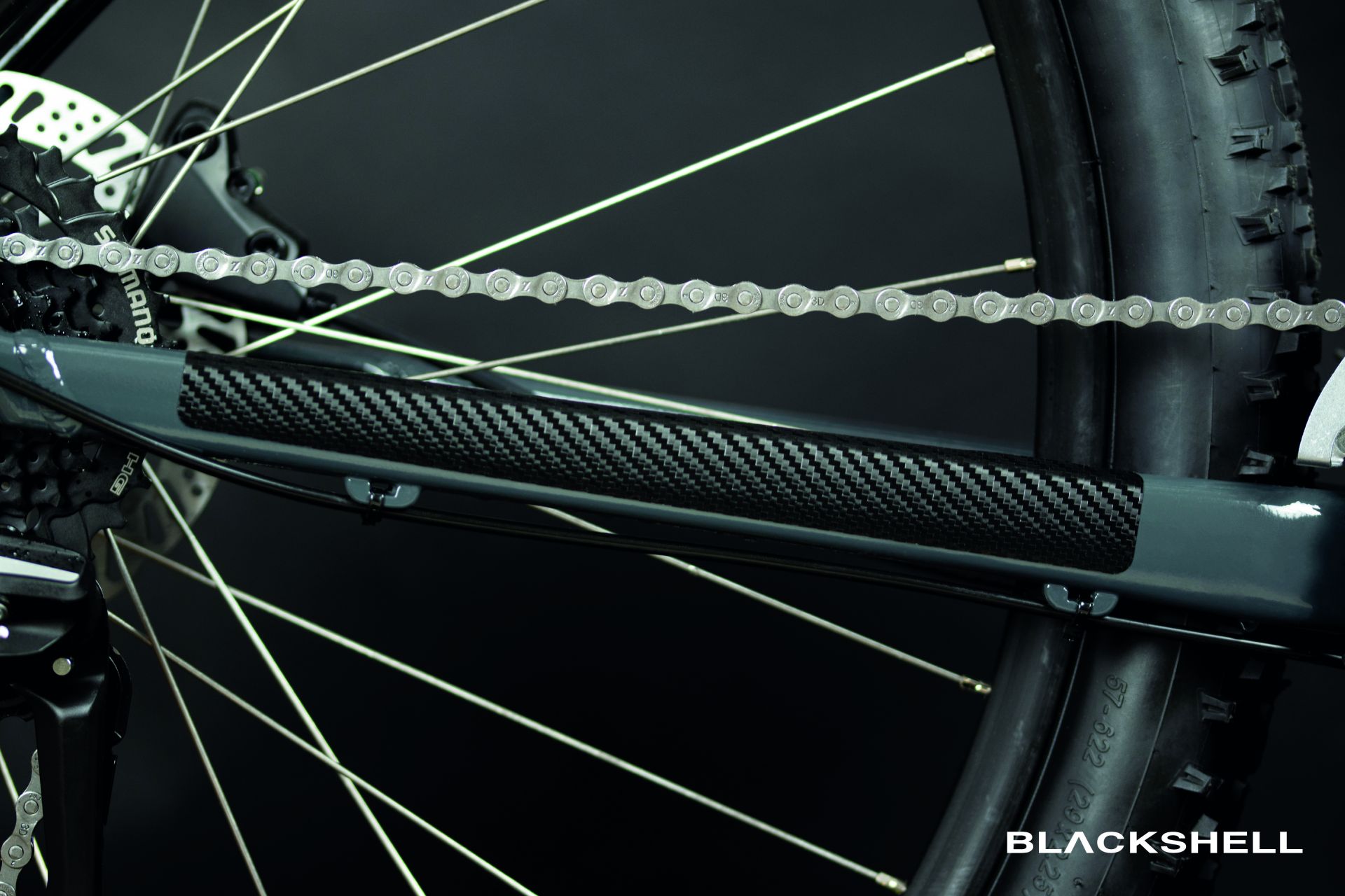 Folie de protecție pentru bicicletă împotriva zgârieturilor, Blackshell - imagine 2