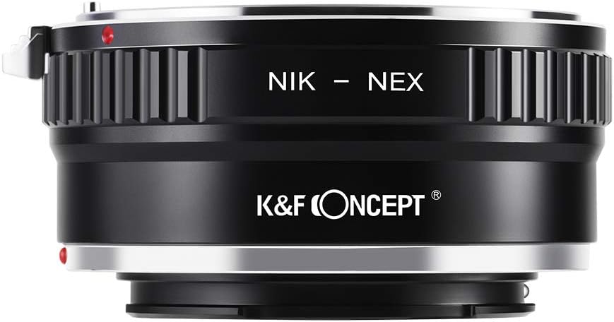 Adaptor Nikon AI pe Sony NEX E-Mount, K&F Concept - imagine 5