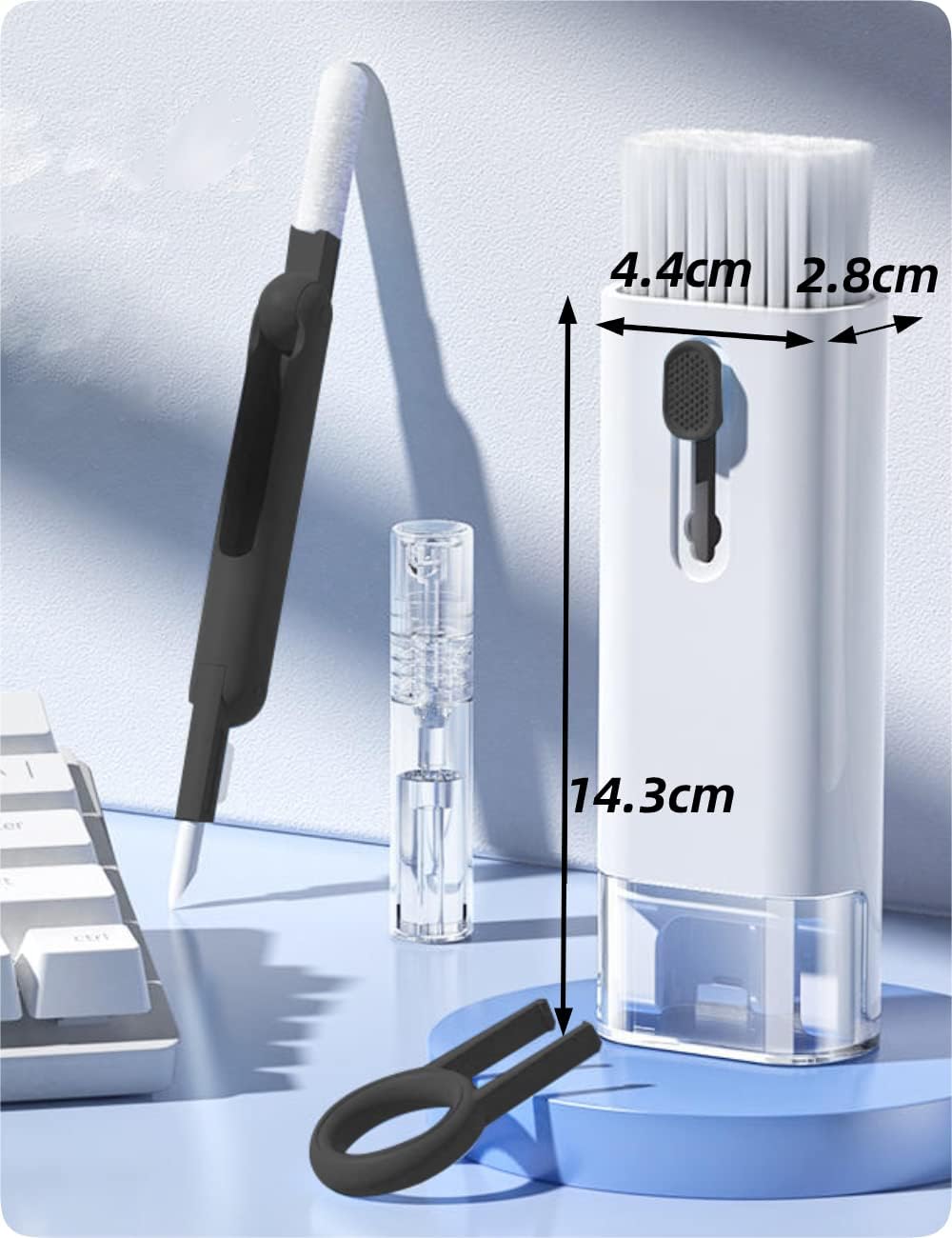 Kit 7 în 1 de curățare tastatură, căști și telefon, Bloook - imagine 8