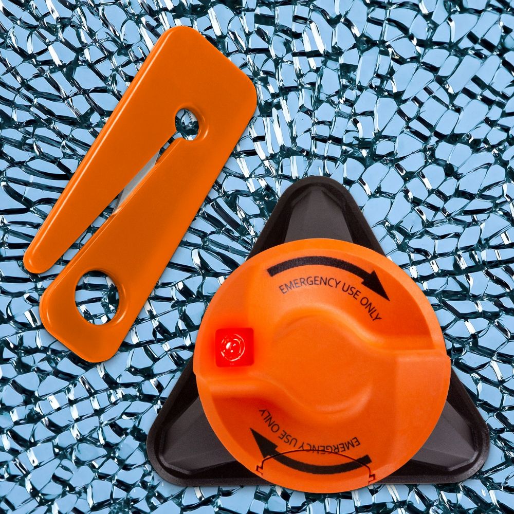 Unealta de urgenta pentru spargerea geamului masinii Batavia Maxxsafe - imagine 5