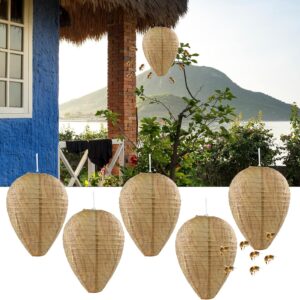 Cuib fals pentru viespi impermeabil, împotriva albinelor și insectelor, set 4