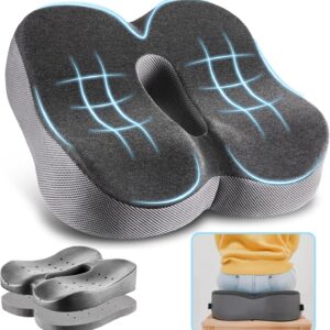 Perna pentru scaun din spumă cu memorie, ergonomică, Elviros