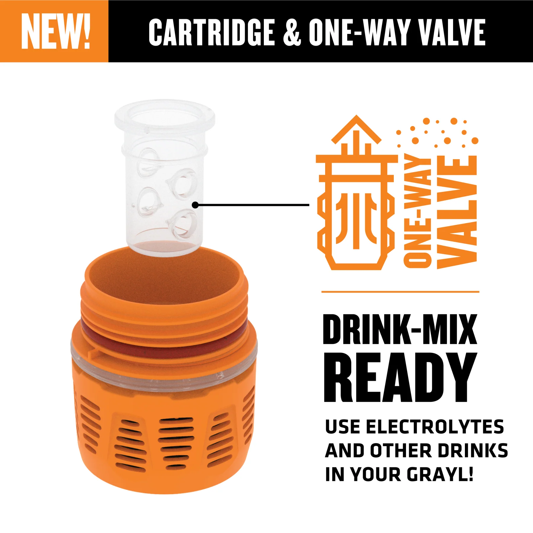 Sticla de apa purificatoare Grayl UltraPress 500ml - imagine 6