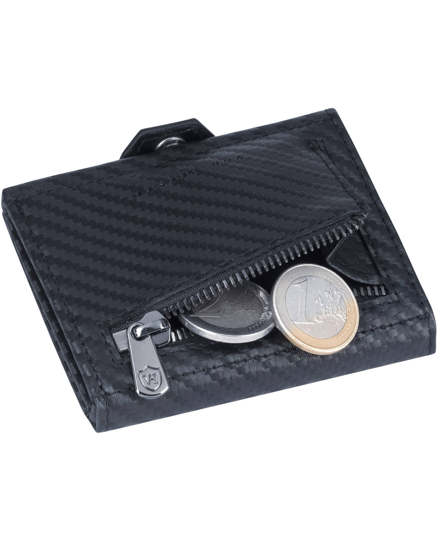 Portofel slim din piele cu protectie RFID, Von Heesen - imagine 2