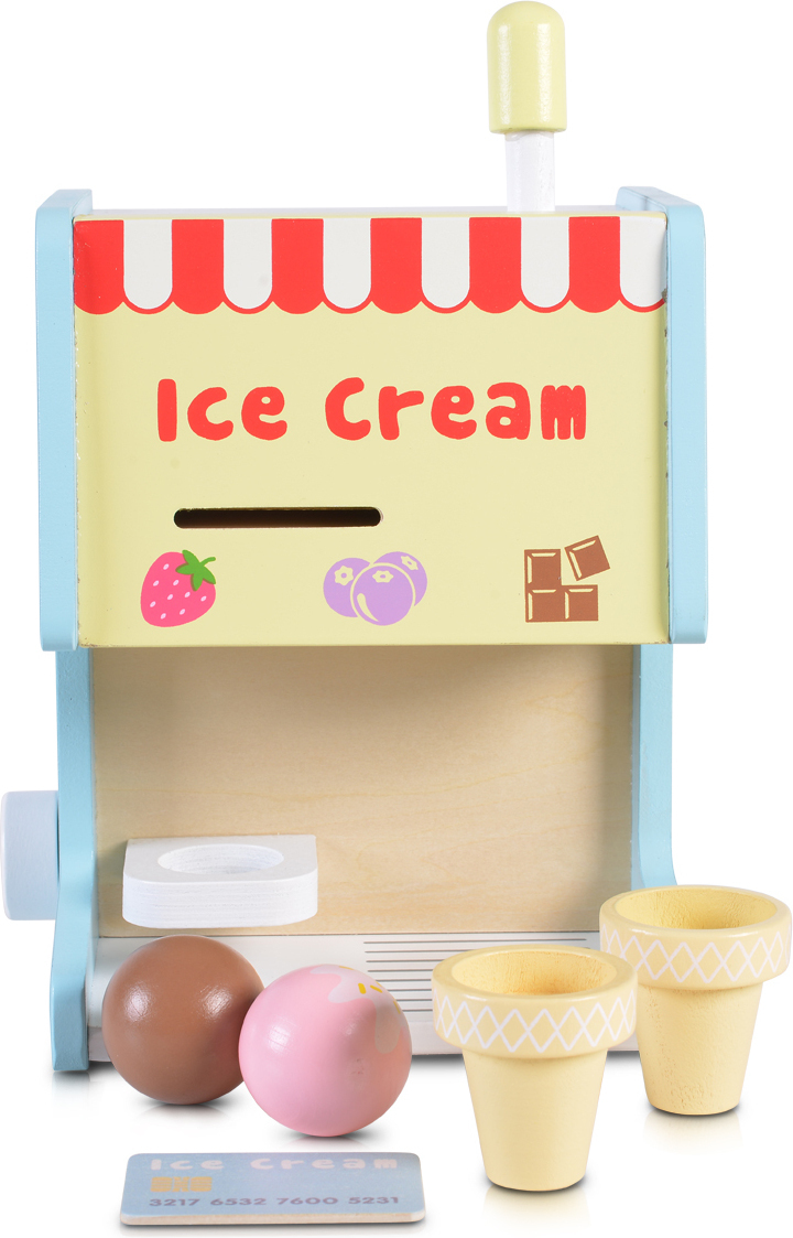 Masina de inghetata din lemn Woody Gelateria - imagine 2