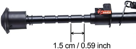 Bipod extensibil pentru armă cu suport pentru curea, Zeadio - imagine 3
