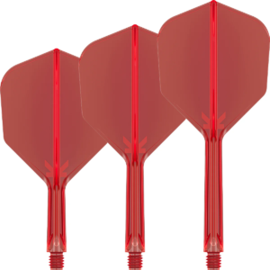 Fluturași și tijă de darts K-Flex No6 by Target, medii (33mm), set 3