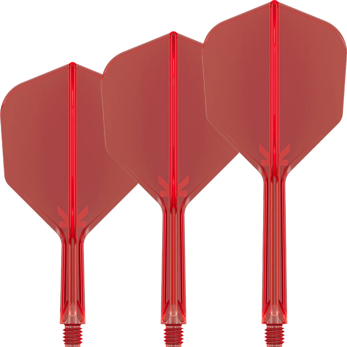 Fluturași și tijă de darts K-Flex No6 by Target, medii (33mm), set 3
