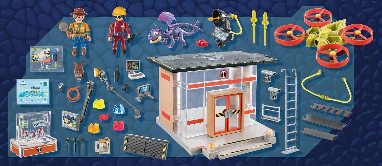 Playmobil Dragons The Nine Realms - Laboratorul lui Icaris 71084 - imagine 4