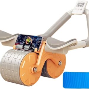 Roată de exerciții pentru abdomen cu revenire automată