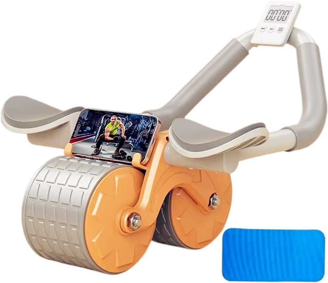 Roată de exerciții pentru abdomen cu revenire automată