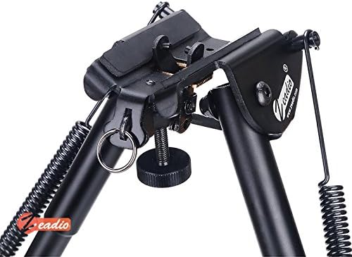 Bipod extensibil pentru armă cu suport pentru curea, Zeadio