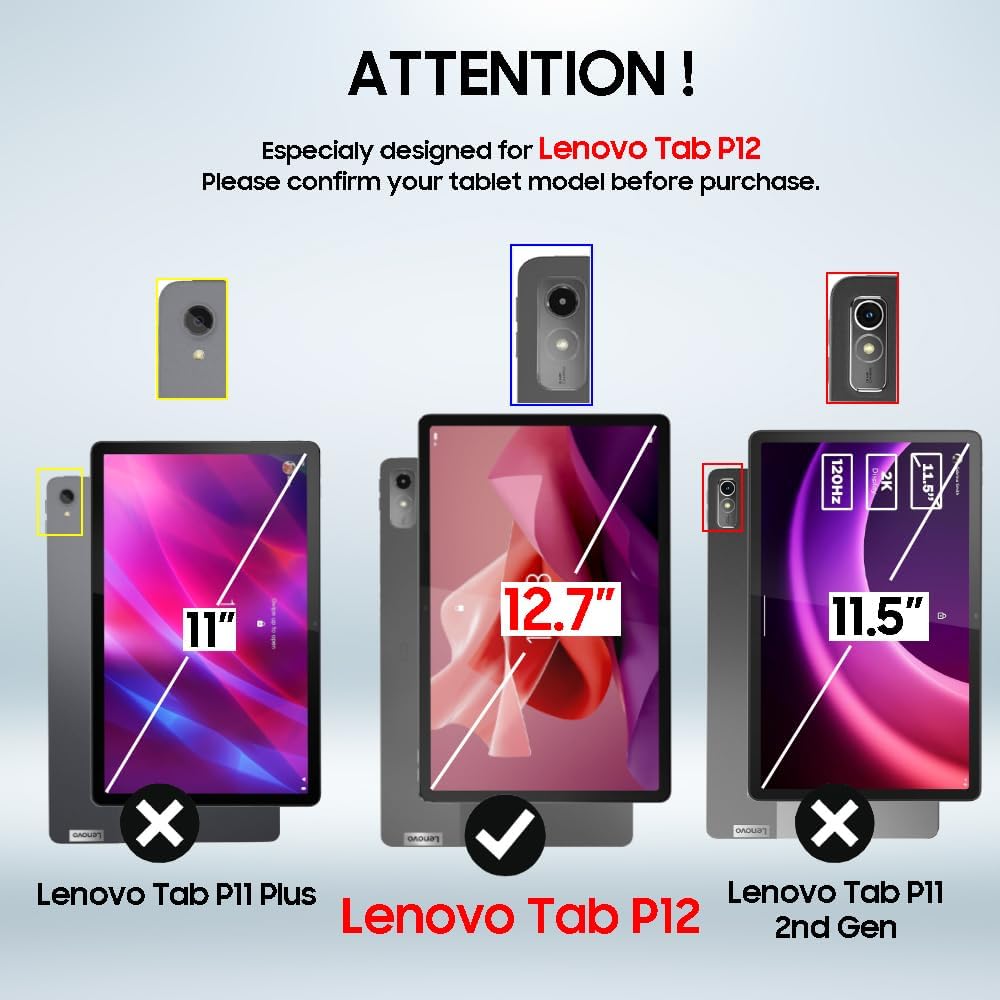 Husa Transparentă pentru Lenovo XiaoXin Tab P12 12.7" (2023) - imagine 6