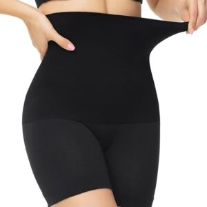 Lenjerie modelatoare cu talie înaltă și control abdominal Attlady, negru