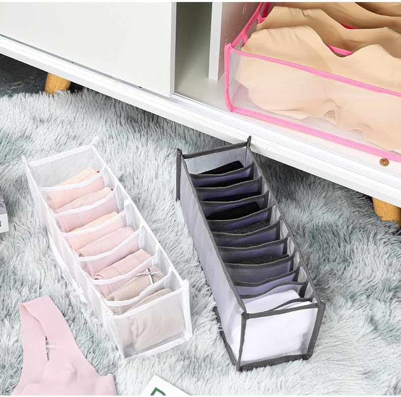 Organizator de sertar pentru lenjerie și șosete, set 3 - imagine 4