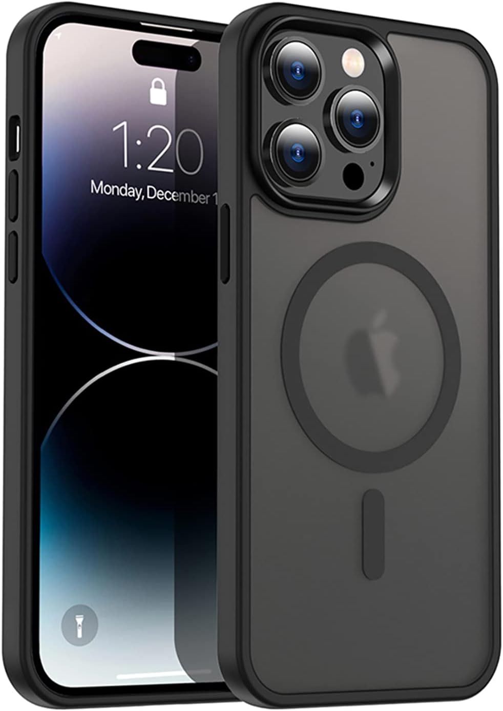 Husă cu MagSafe pentru iPhone 14 Pro Max, design mat, BR