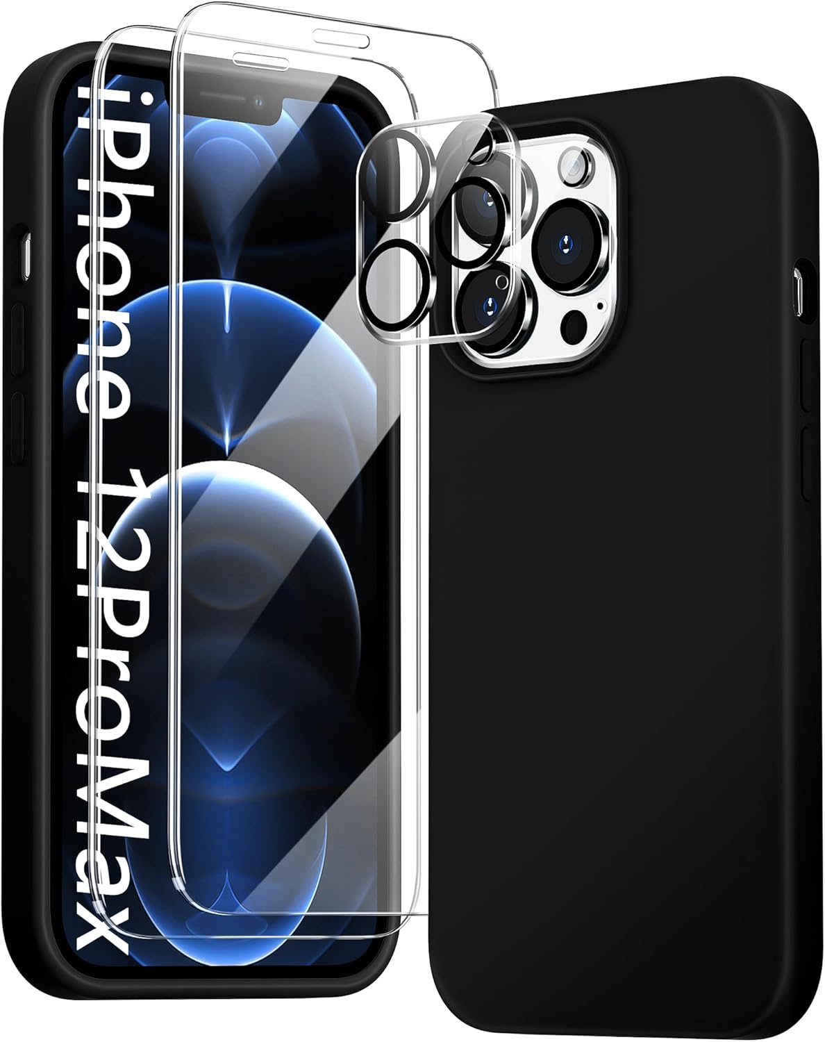 Combo Folie sticlă și protecție cameră Iphone 12 Pro Max