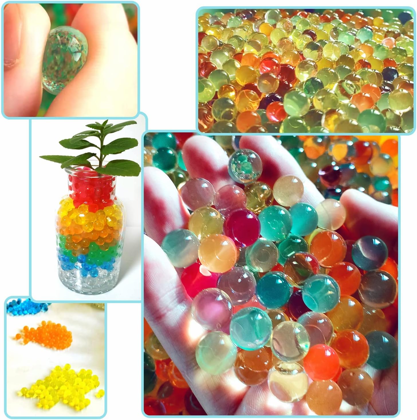 Bilute de apa orbeez, set 50000, Derayee - imagine 4
