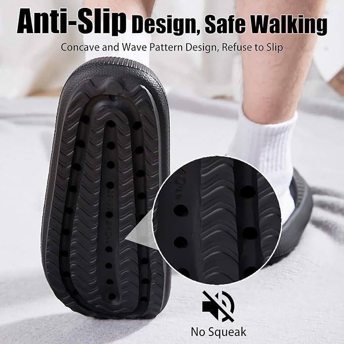 Papuci de casă impermeabili, non-slip unisex - imagine 3
