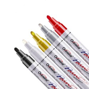 Markere permanente pe bază de ulei, waterproof, Overseas