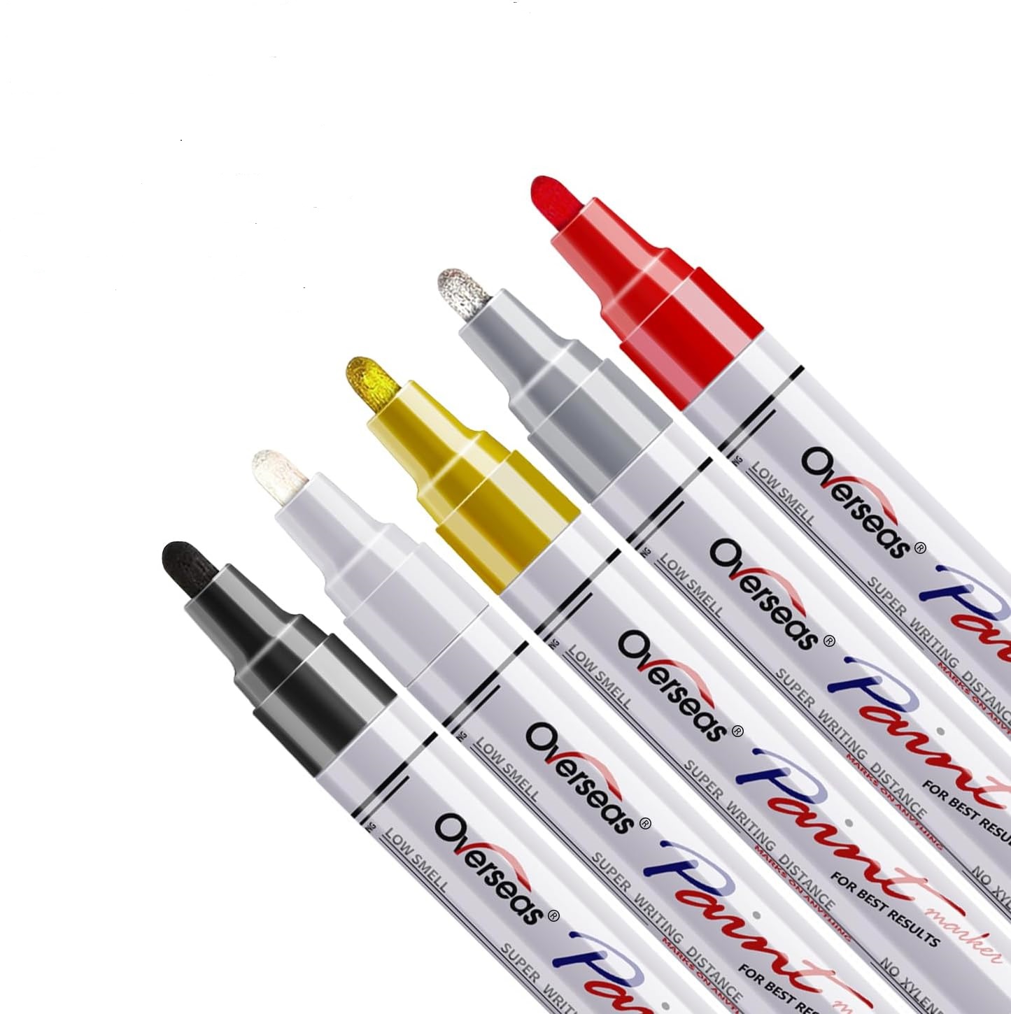 Markere permanente pe bază de ulei, waterproof, Overseas