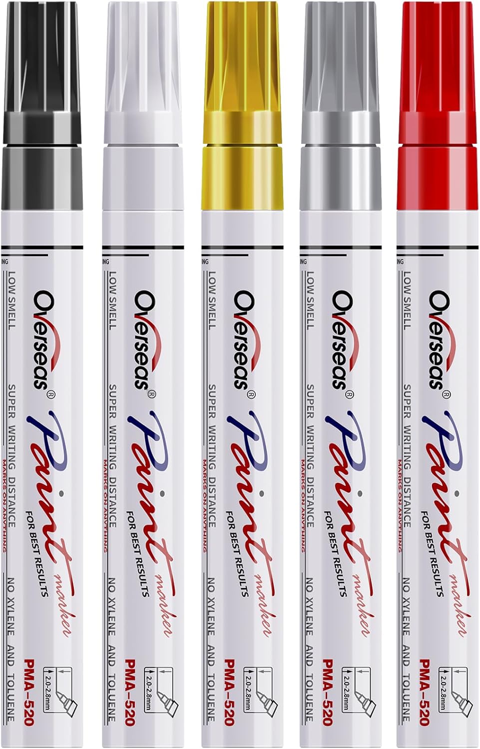 Markere permanente pe bază de ulei, waterproof, Overseas - imagine 6