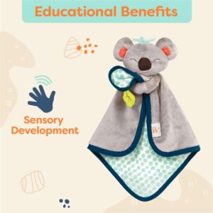 Jucarie de plus urs Koala cu mini paturica, B.Toys