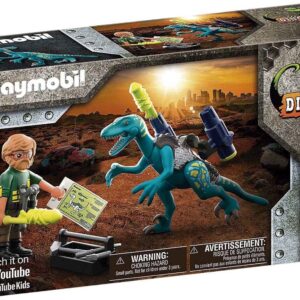 Playmobil Dino Rise - Unchiul Rob pregatit pentru batalie, 70629