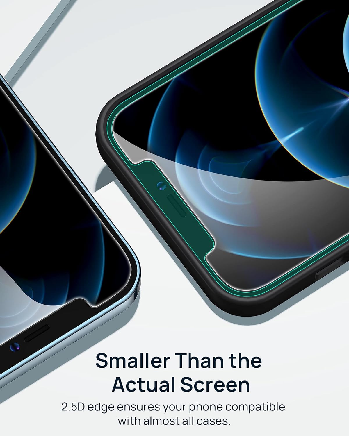 Set 3 Folli protecție din sticlă pentru Iphone 12 Pro Max, Yiweven - imagine 2