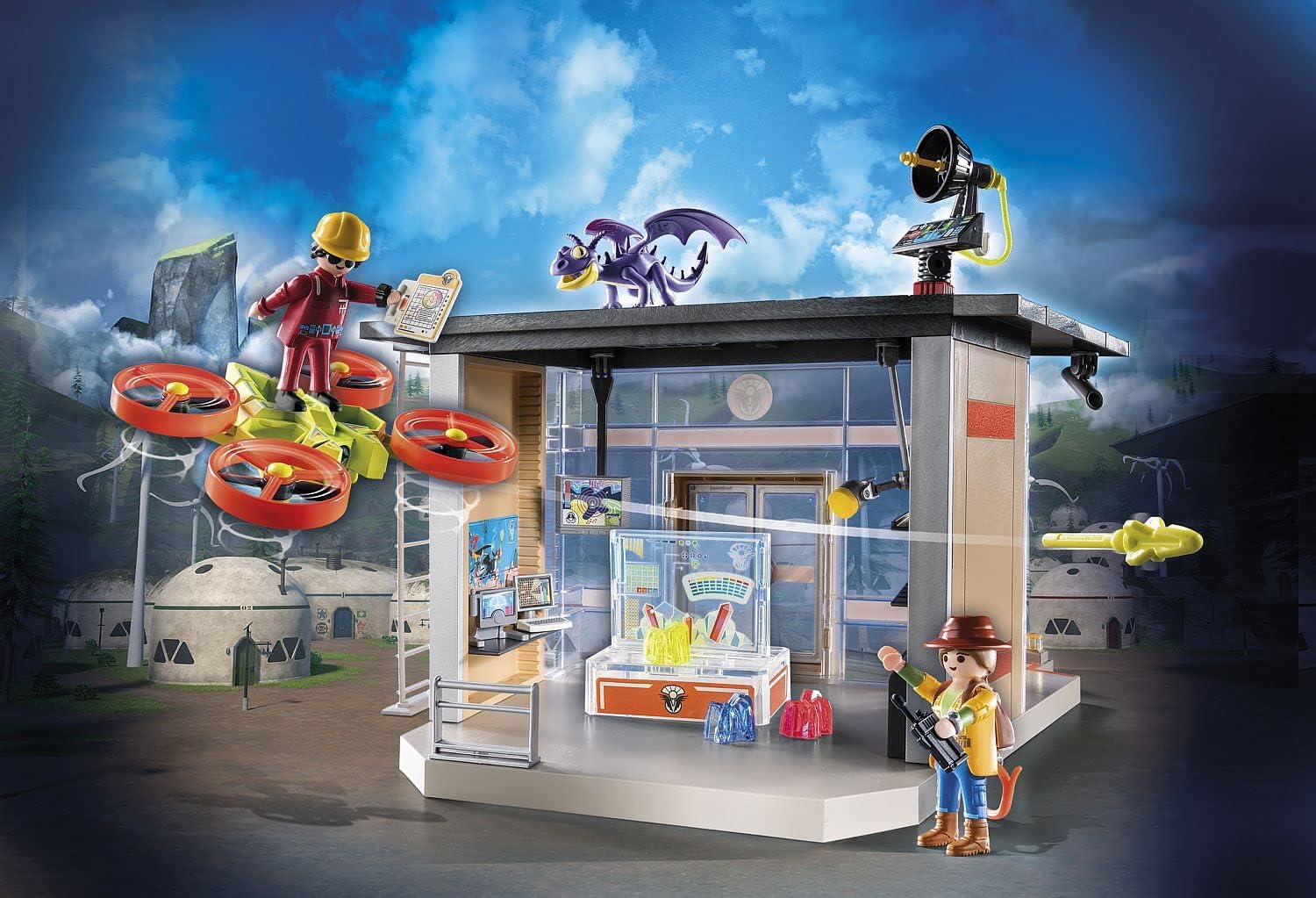 Playmobil Dragons The Nine Realms - Laboratorul lui Icaris 71084 - imagine 2