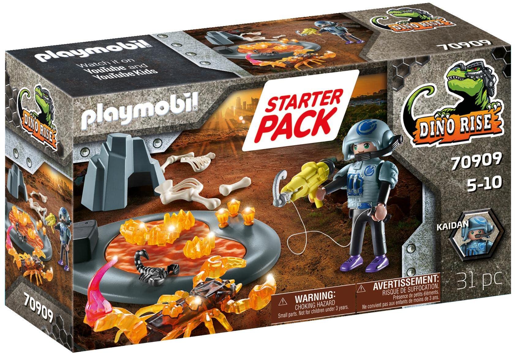 Playmobil Dino Rise - Lupta impotriva scorpionului de foc, 70909