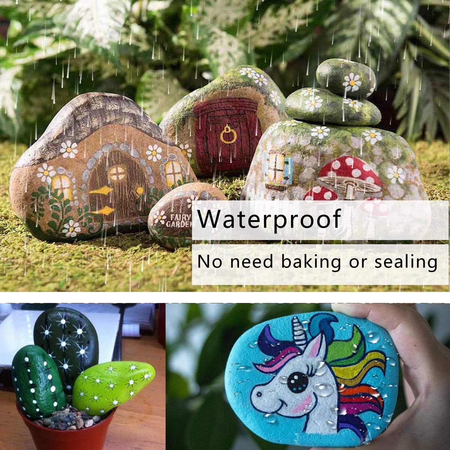 Markere permanente pe bază de ulei, waterproof, Overseas - imagine 5