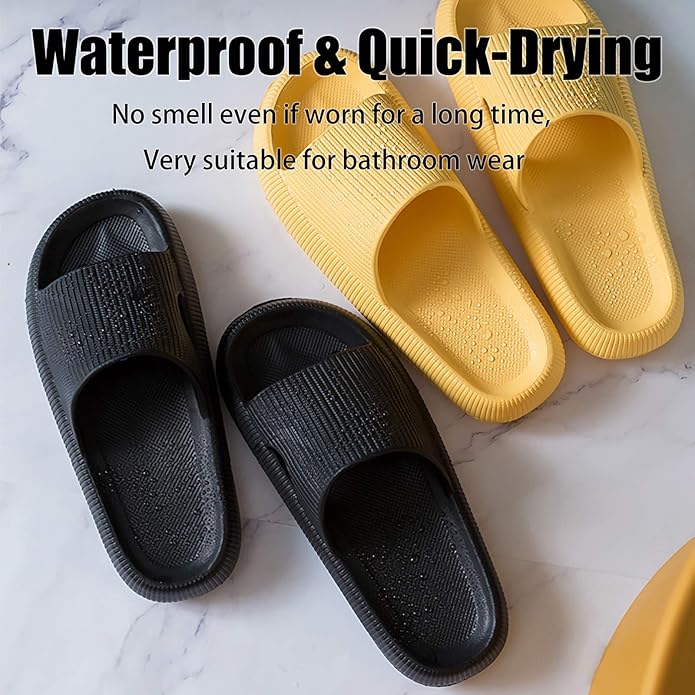 Papuci de casă impermeabili, non-slip unisex - imagine 4