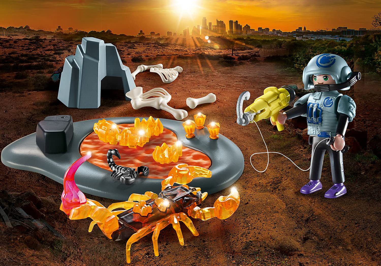 Playmobil Dino Rise - Lupta impotriva scorpionului de foc, 70909 - imagine 3