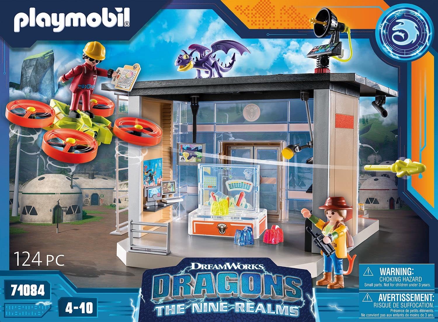 Playmobil Dragons The Nine Realms - Laboratorul lui Icaris 71084 - imagine 7