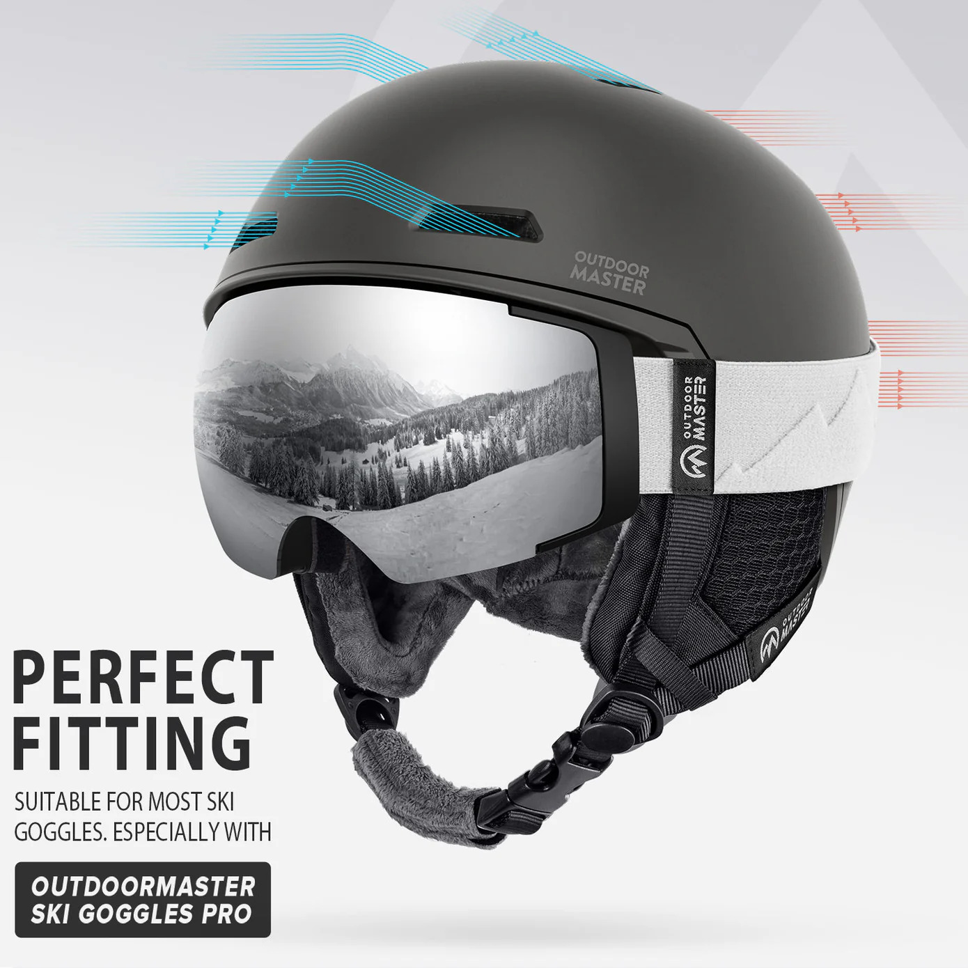 Casca de Ski/Snowboard Outdoor Master Mips Diamond - imagine 2