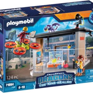 Playmobil Dragons The Nine Realms - Laboratorul lui Icaris 71084