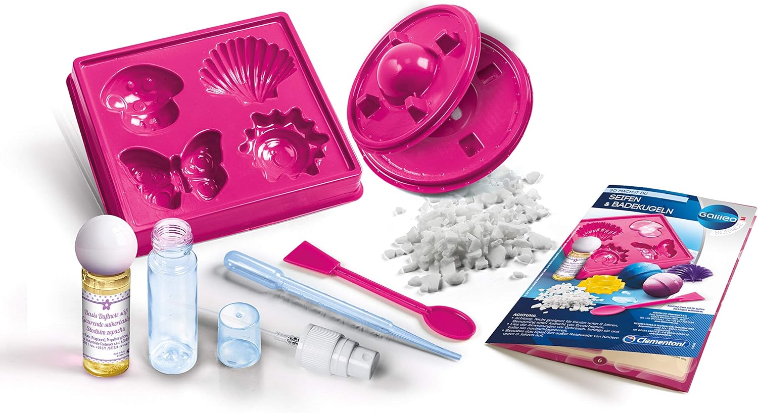 Set creare Sapunuri si Bombe de Baie pentru Copii - imagine 2