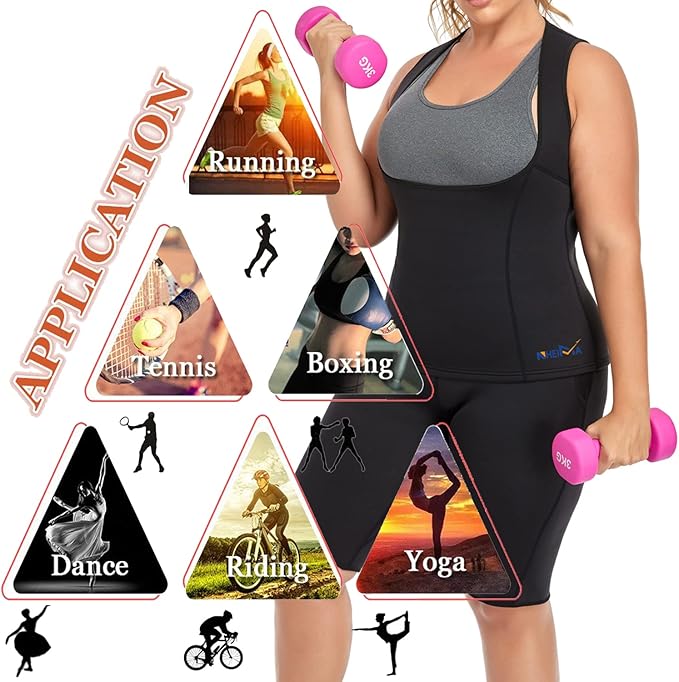 Bluză de Sauna pentru femei Nheima – Corset Modelator Talie și Slăbire - imagine 4