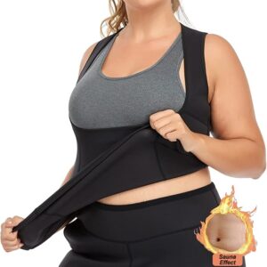 Bluză de Sauna pentru femei Nheima – Corset Modelator Talie și Slăbire