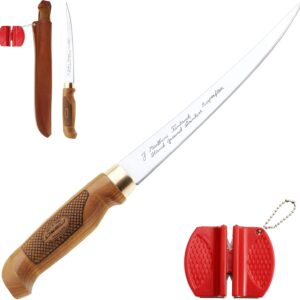 Cuțit de Filetat Pește Superflex 19cm, Lamă Ultra Flexibilă