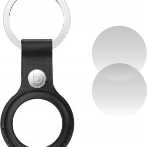 Husă piele pentru Apple AirTag, Bluestein