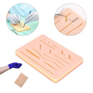 Pad practică suturi 3 straturi din silicon – model realist