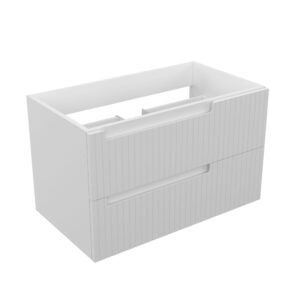Corp mobilier baie suspendat Allibert ALMIRA 80 cm, 2 sertare Soft Close